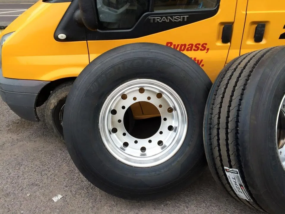 Wheel and tyre work in the Carbery Tyres workshop, Clonakilty